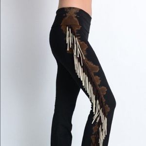 T Party Fringe Pants